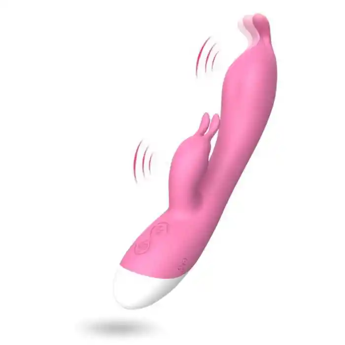 Vibrador Doble Estimulo Clitoris Y Punto G Con 12 Modo De Vibracion (recargable)