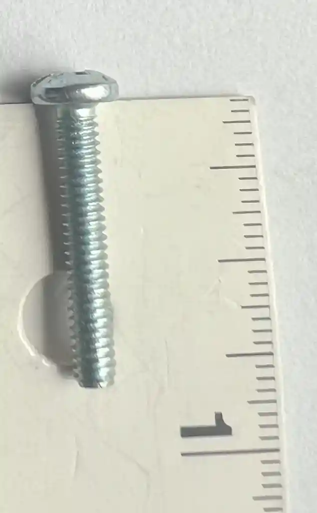 Tornillo Cabeza Redonda Rosca Ordinaria 1/8 X 3/4" Unidad