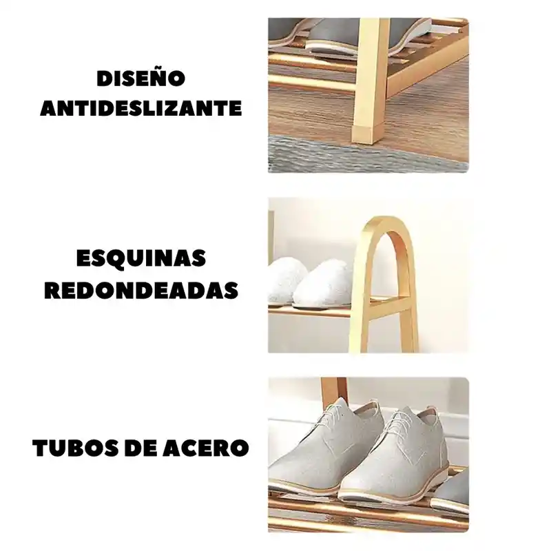 Estante Zapatero Organizador De 5 Niveles