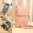 Bolso Billetera De Cuero Suave Con Pantalla Táctil - Elegancia Y Funcionalidad En Uno