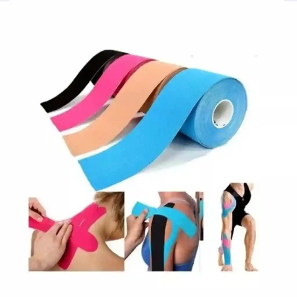 Rollo De Cinta Kinesiológica Neuromuscular - Kinesiotape De Alta Calidad