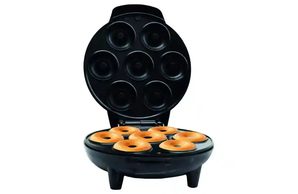 Máquina Antiadherente Mini Donas Rosquillas 7 Donas Mini Postres