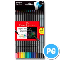 Faber Castell Caja Colores X12 Supersoft