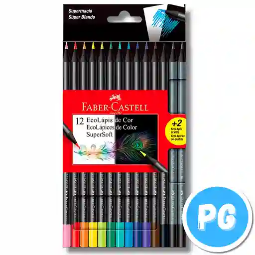 Faber Castell Caja Colores X12 Supersoft