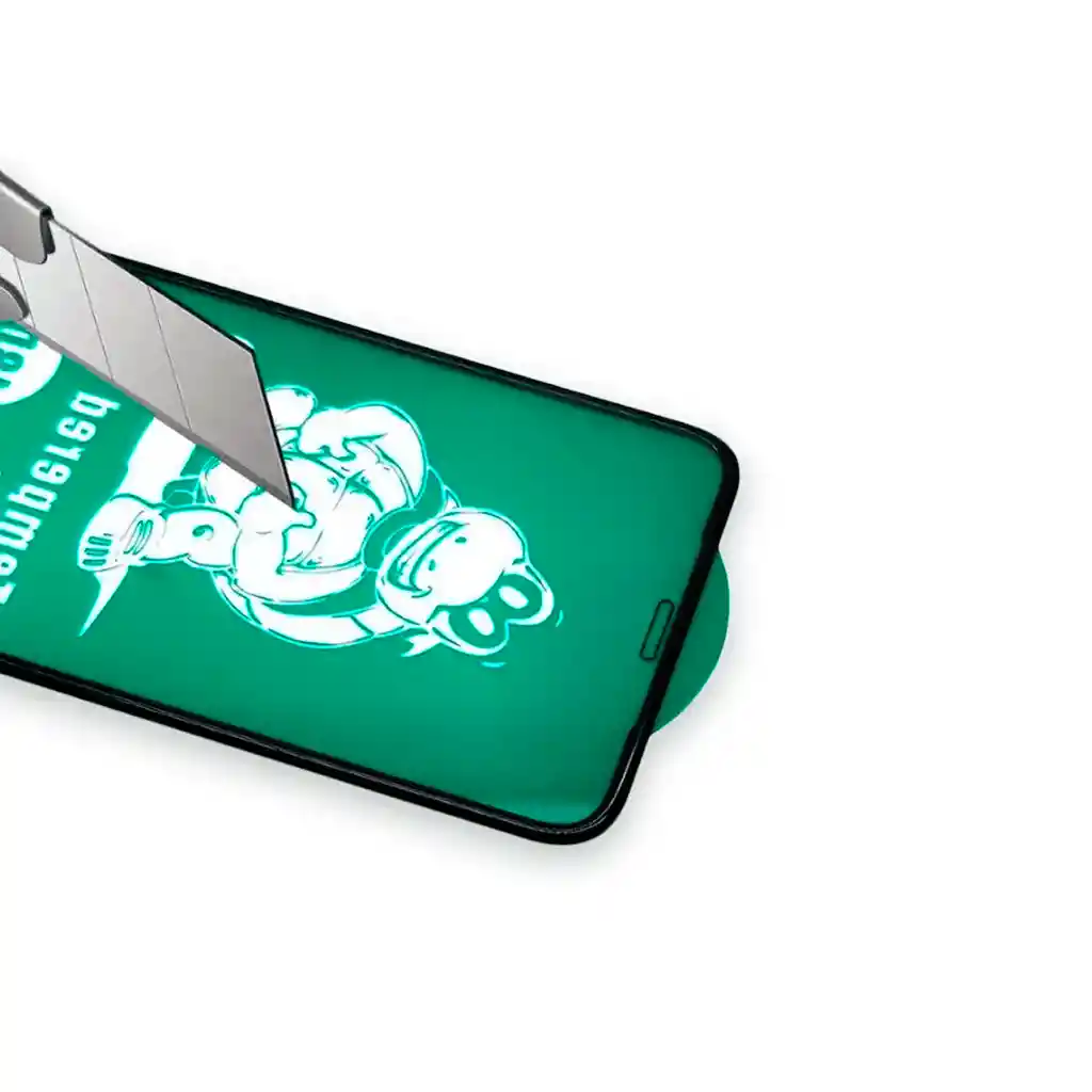 Vidrio Xioami Redmi Note 12c Tortuga Ceramico Borde De Goma