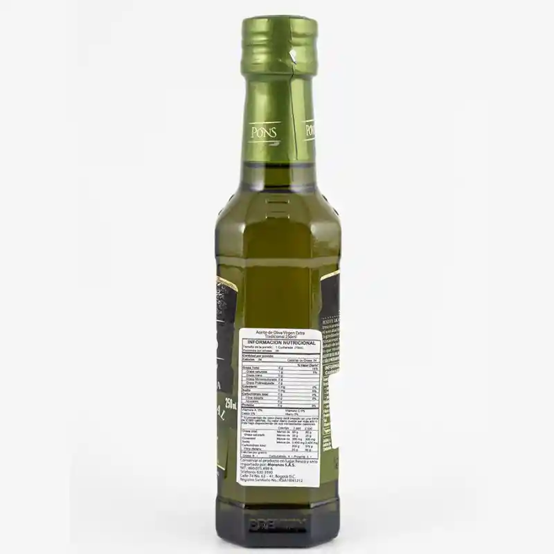 Aceite Pons X 250ml Oliva Extravirgen