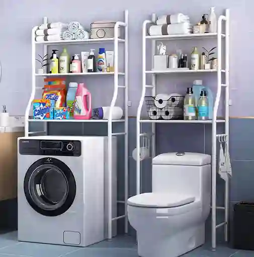 Estante Organizador De Lavadora/baño Soporte Ajustable