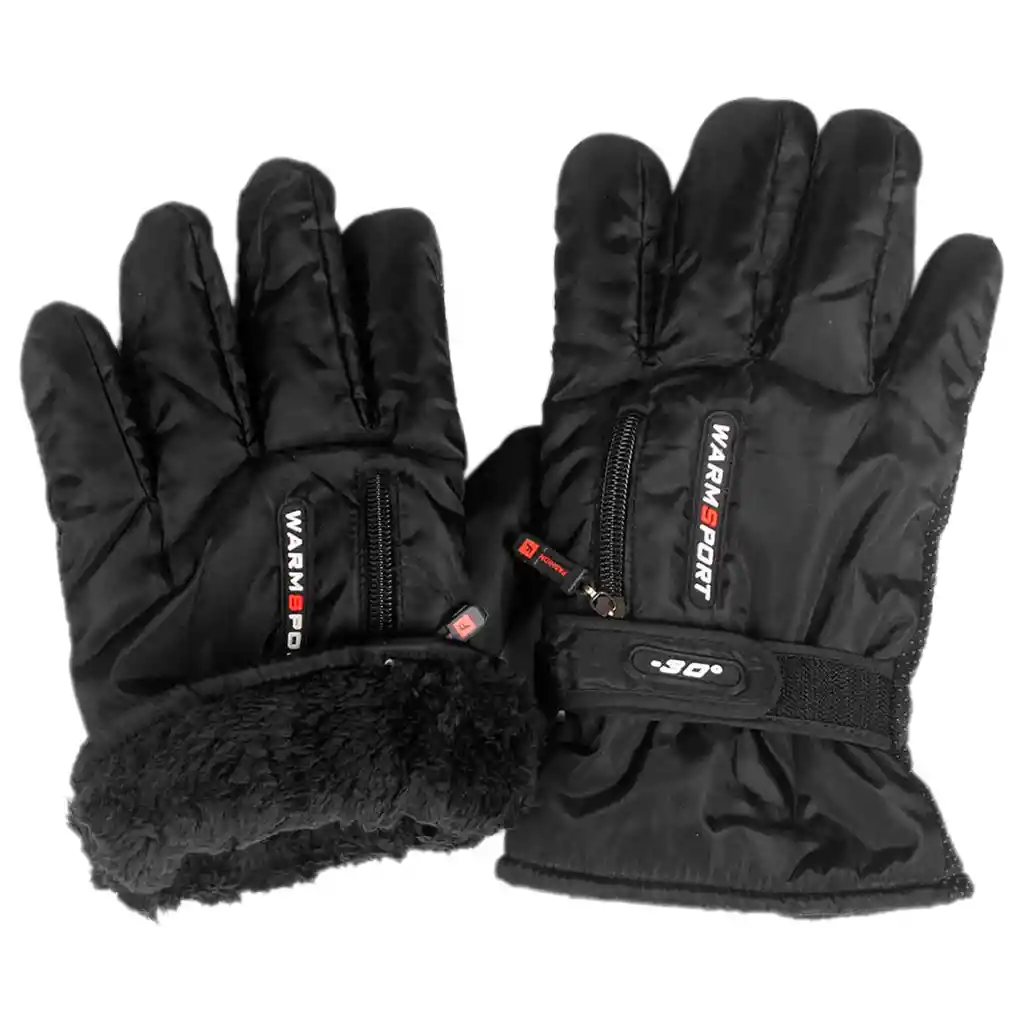 Guantes Térmicos Clima Frio Invierno Motero Antideslizante Ref Gu-002