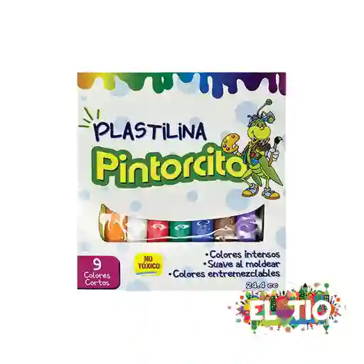 Plastilina Corta X9 Pintorcito