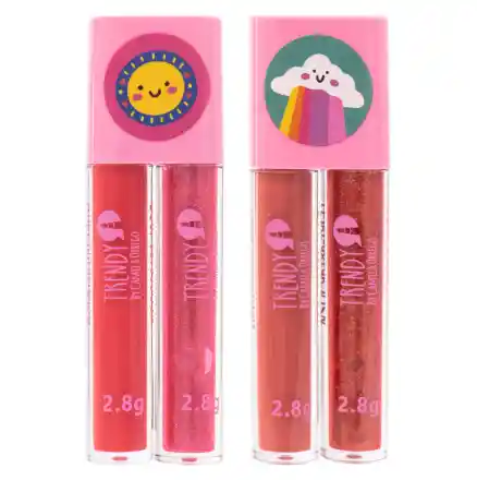 Gloss Dúo Lips Tono B