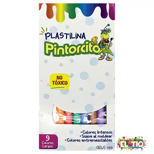 Plastilina Larga X9 Pintorcito