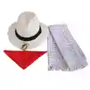 Sombrero Aguadeño Poncho Y Pañoleta Para Niños De 5 A 7 Años