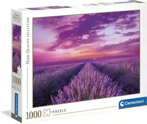 Rompecabezas Adulto 1000 Piezas Campo De Lavanda Clementoni