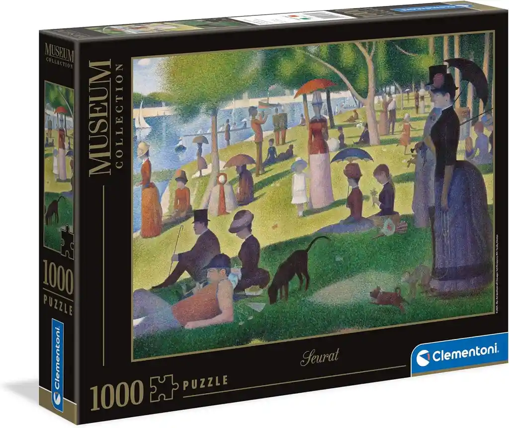 Rompecabezas 1000 Piezas Obra De Arte Seurat La Grande Jatte