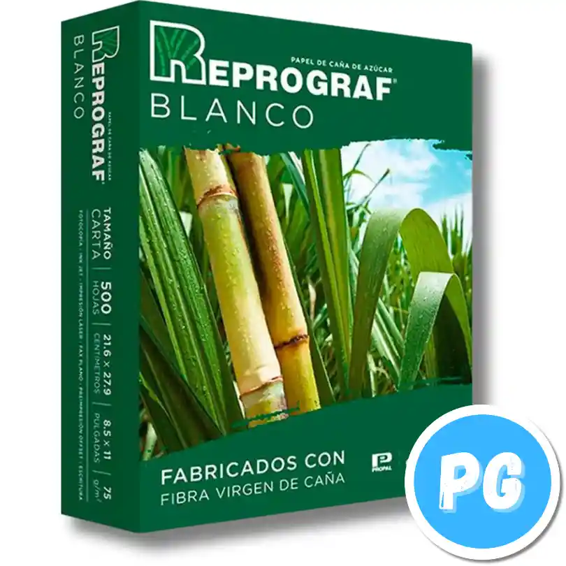 Paquete Resma Reprograf Carta X500 Hojas 75g Blanca