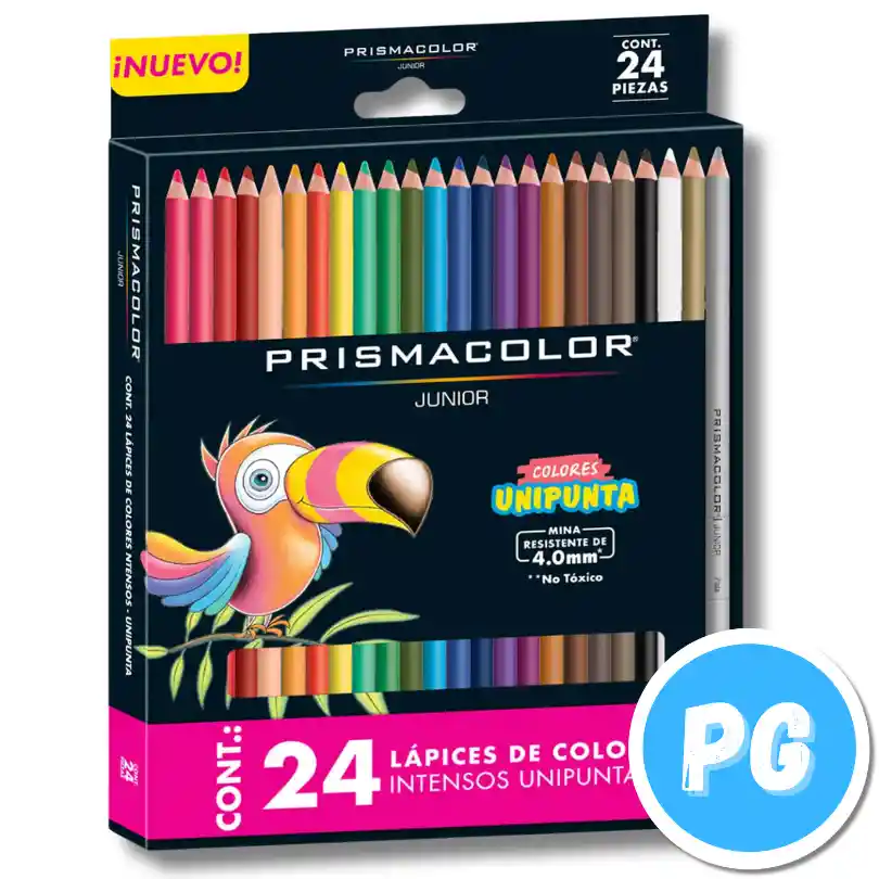 Caja De Colores Prismacolor X24 Unds Unipunta