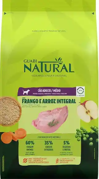 Guabia Natural Adulto Medianos X 2.5kg