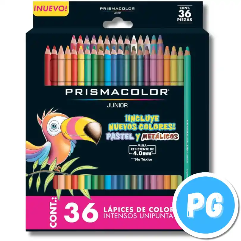 Caja Colores Prismacolor X36 Unipunta