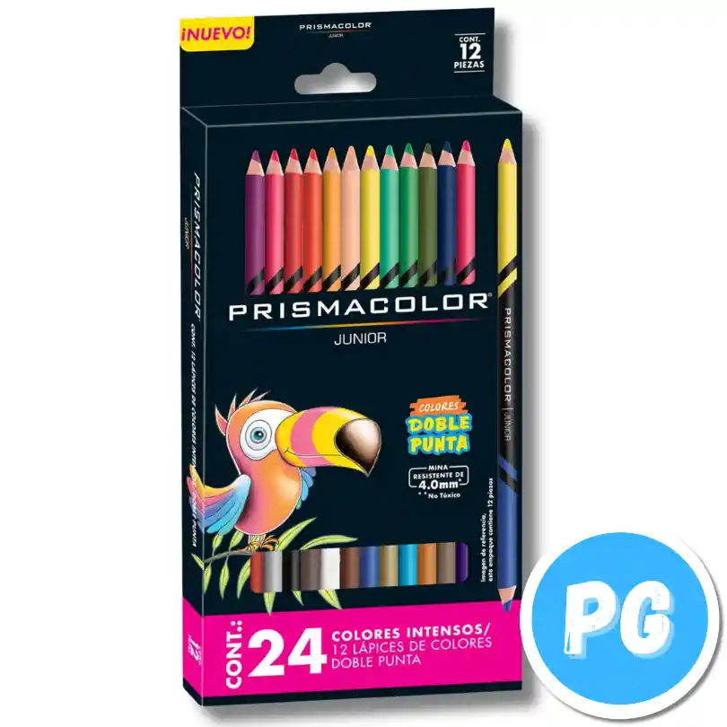 Caja Colores Prismacolor 12x24 Doble Punta