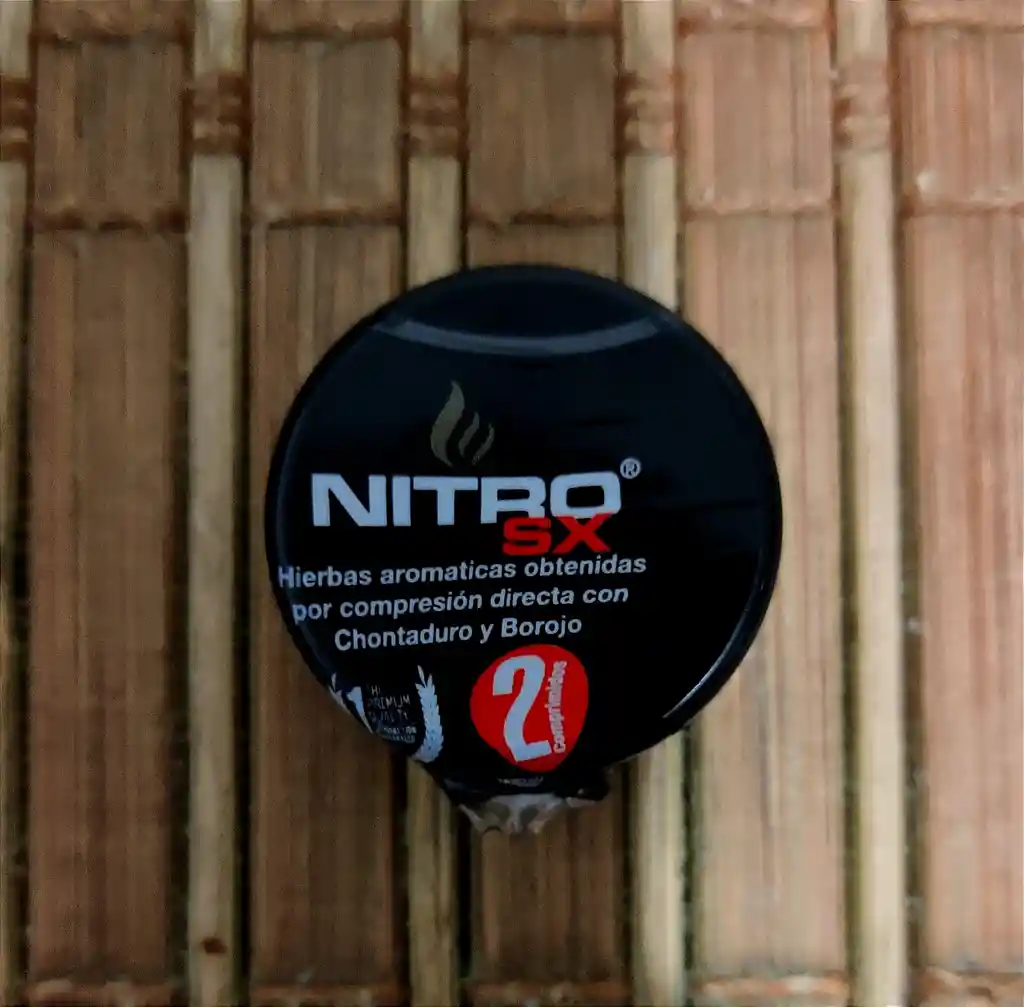 Nitro X Potenciador Sexual X2 Comprimidos