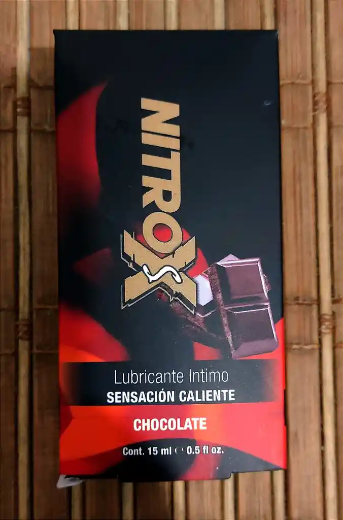 Lubricante Intimo Nitro X Chocolate 15ml