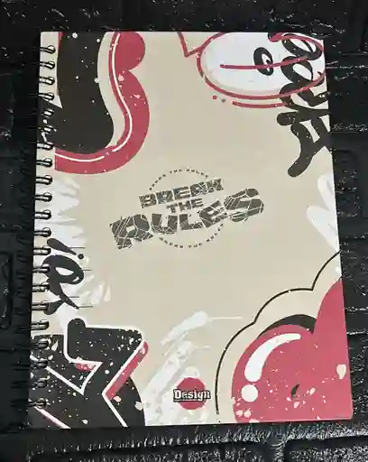 Cuaderno 7 Materias Grande Caballero Cuadriculado Lukis
