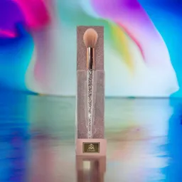 Brocha Para Iluminador, Corrector O Contorno En Polvo Sagui Oro Rosa Sj06