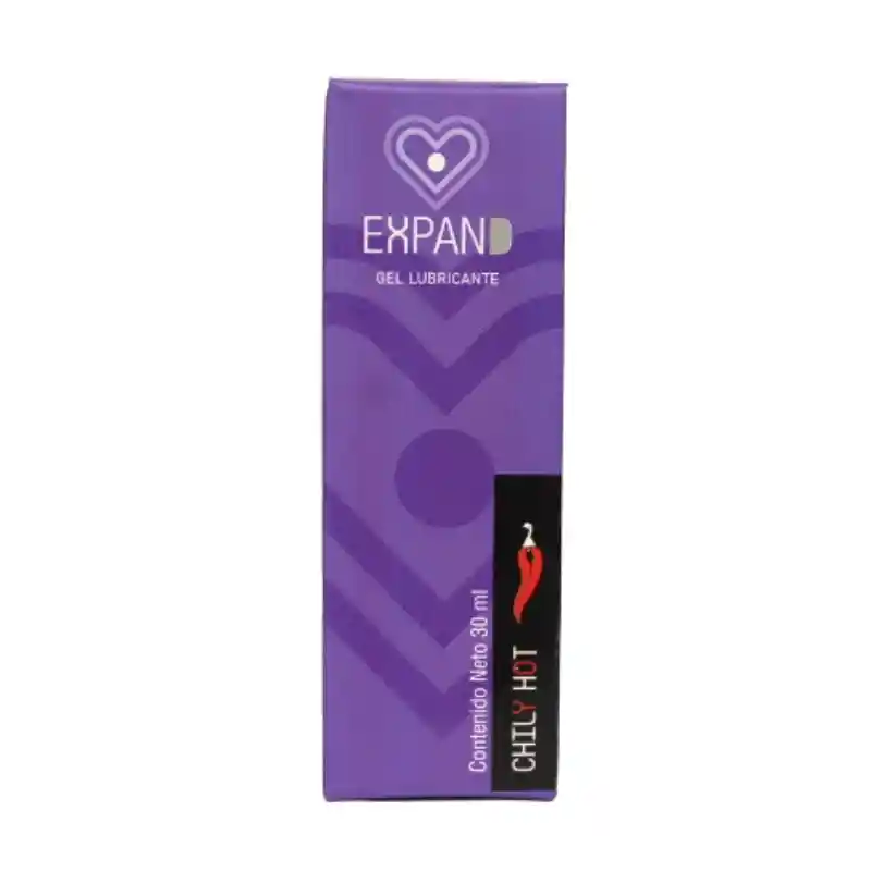 Lubricante Gel Anal Desensibilizante Expand X 30 Ml Chily Hot