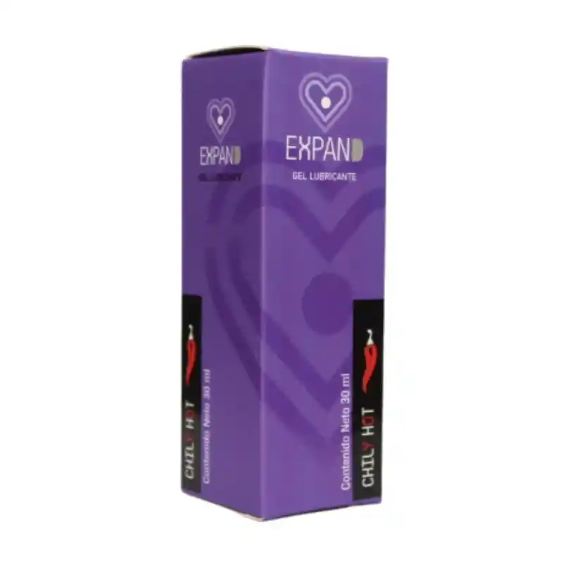 Lubricante Gel Anal Desensibilizante Expand X 30 Ml Chily Hot