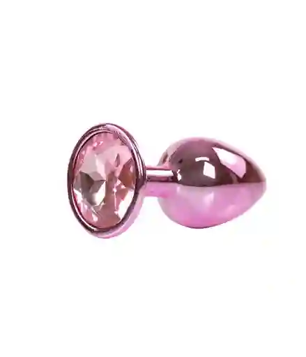 Plug Anal Rosado Con Joya Talla S Onix Lucio