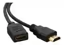 Extension Hdmi Macho A Hdmi Hembra 1,5 Metros