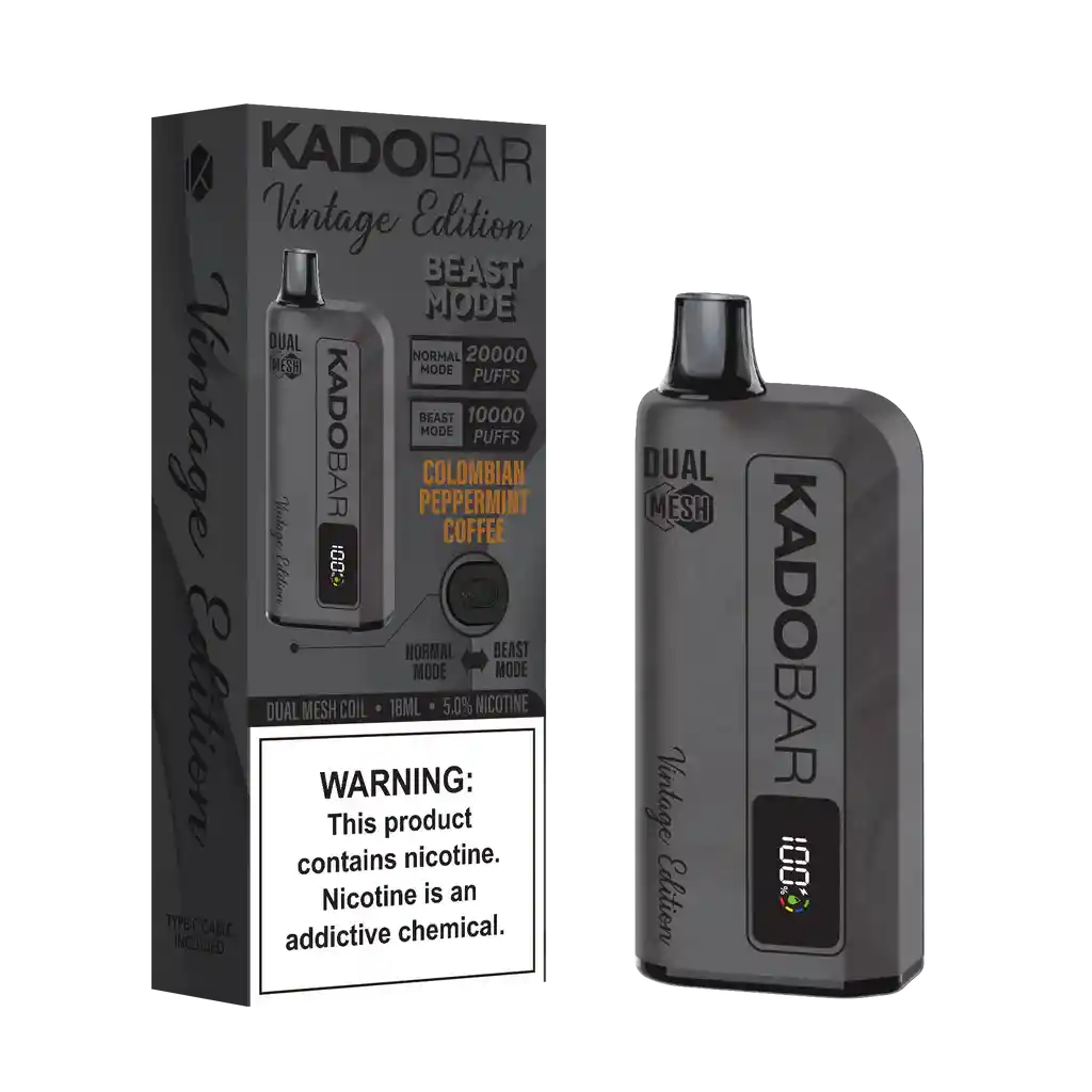Kadobar Colombian Peppermint Coffee 20.000puff