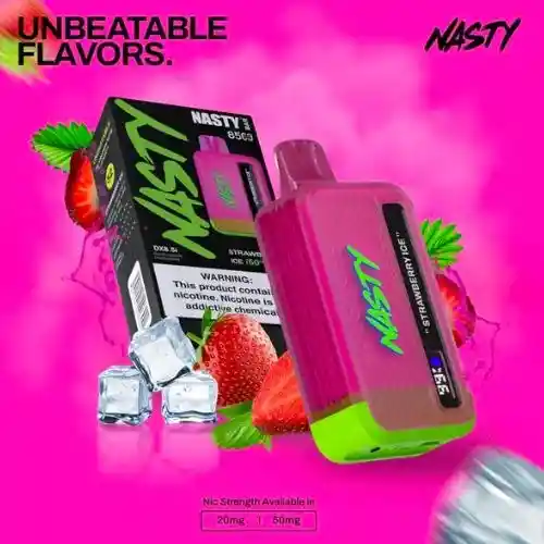 Nasty Bar Strawberry Ice 8500puff