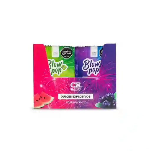 Blow Pop Elixir Caja X 24 Unidades