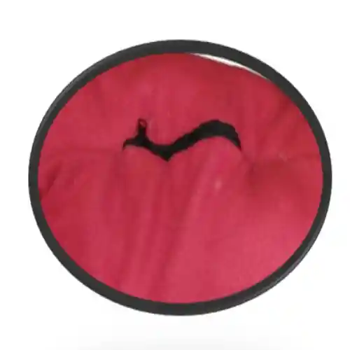 Cama Mediana Doble Faz Color Roja Para Perros Y Gatos