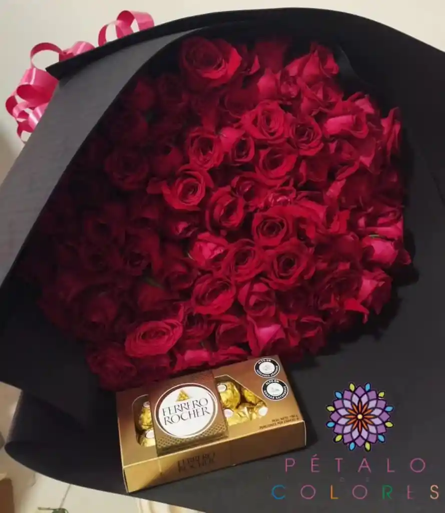 Bouquet De 100 Rosas