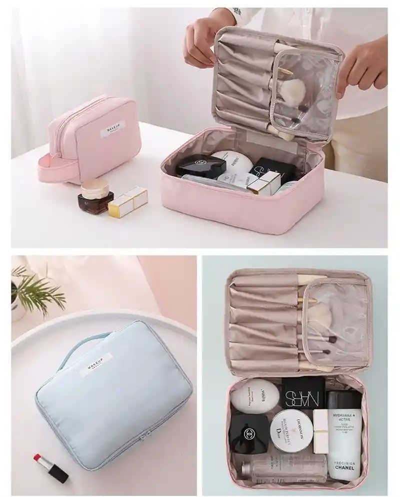 Cosmetiquera Organizador Maquillaje Neceser Impermeable