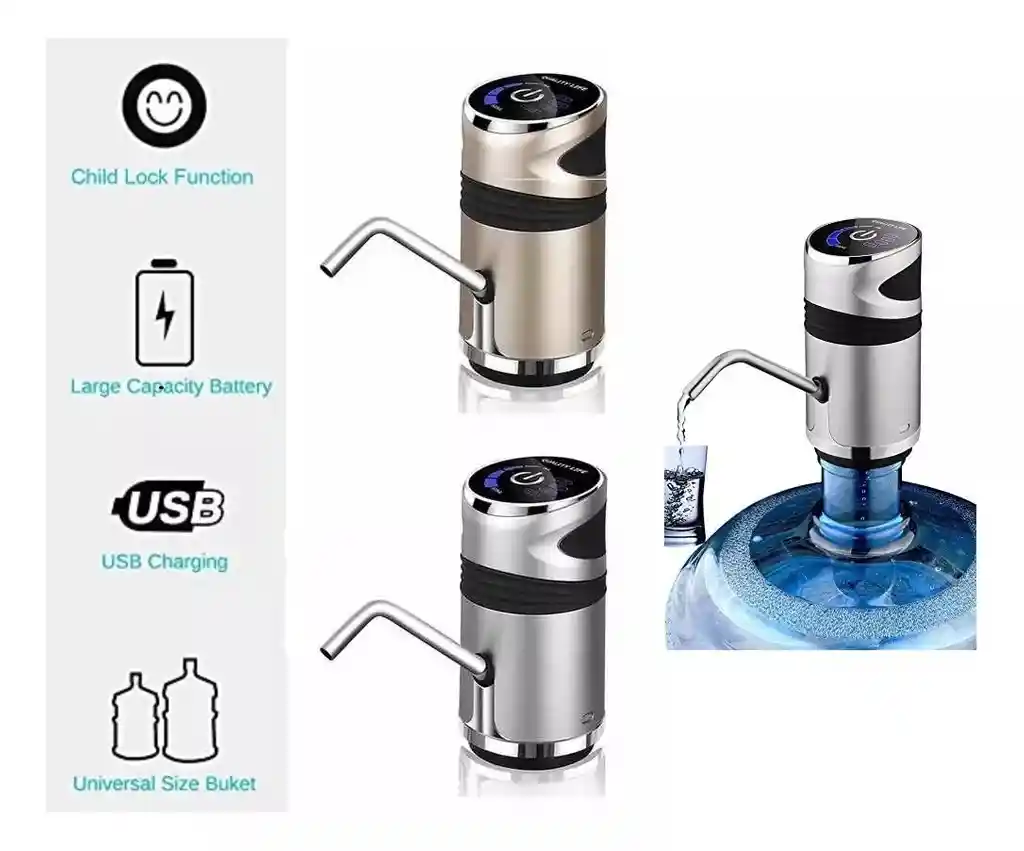 Dispensador De Agua Táctil Lujo Automático Para Botellas Bidón