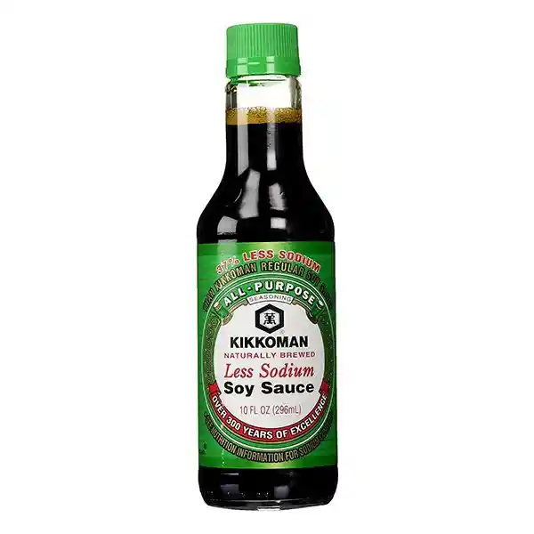 Kikko Less Sodium Soy Sauce 296ml