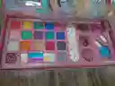 Juego De Maquillaje De Princesas, Incluye Brillo De Labios, Brillo, Compacto Y Pinturas Para Niñas
