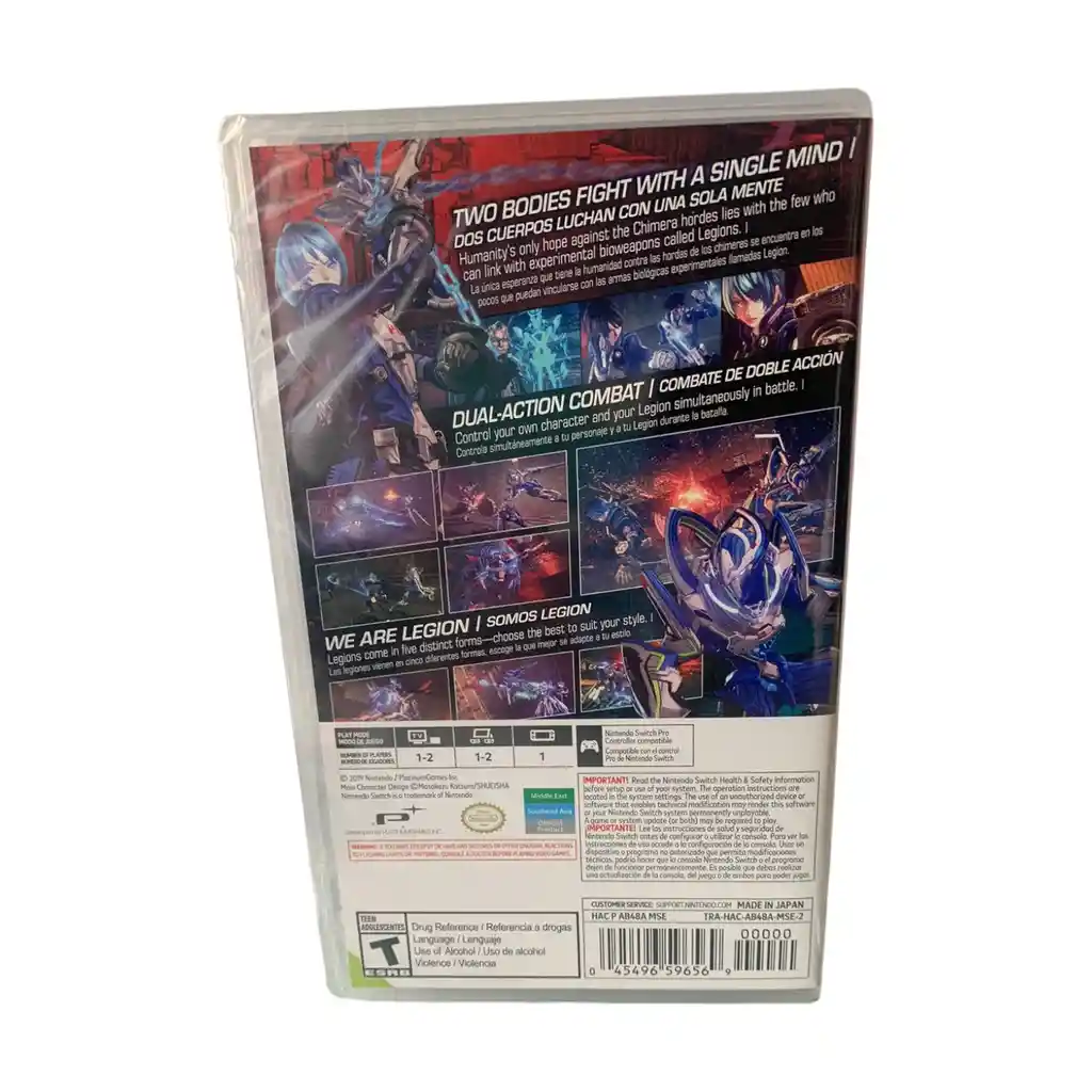 Astral Chain Standard Edition Nintendo Switch Físico