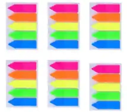 Post It Colores Flechas X 5 Colores