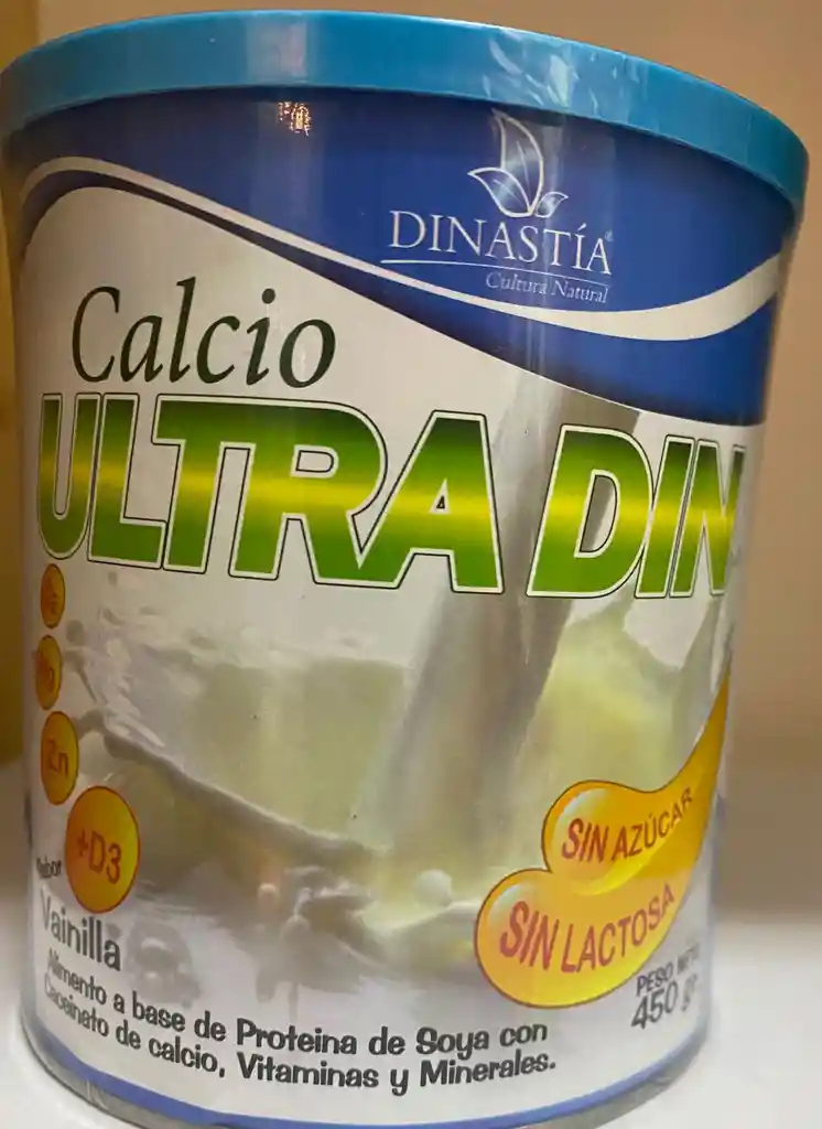 Calcio Ultradin X 450 Gr Diabeticos Dinastia