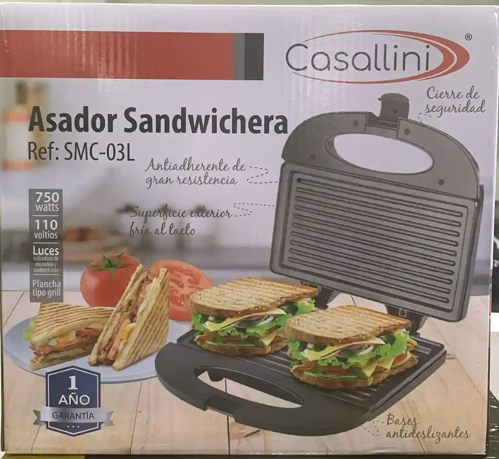 Asador Sandwichera