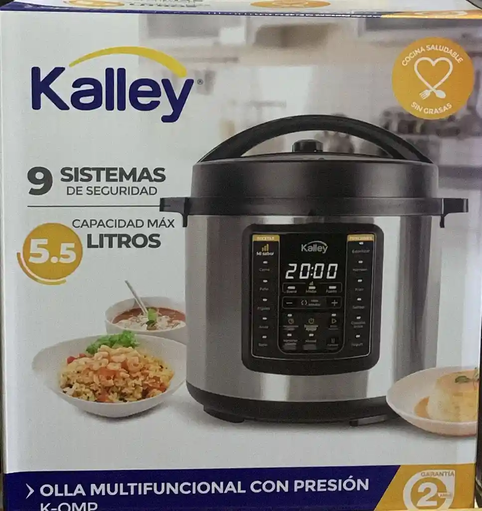 Olla Multifuncional Con Presion Kalley