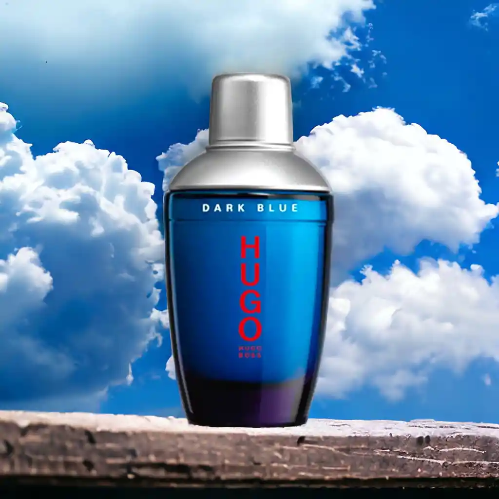 Perfume Dark Blue De Hugo Boss Para Hombre Edt X 75 Ml Aaa