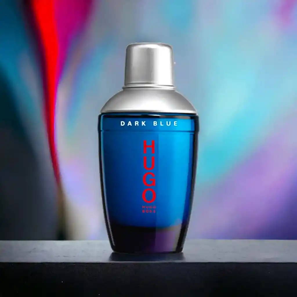 Perfume Dark Blue De Hugo Boss Para Hombre Edt X 75 Ml Aaa