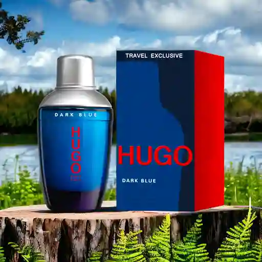 Perfume Dark Blue De Hugo Boss Para Hombre Edt X 75 Ml Aaa