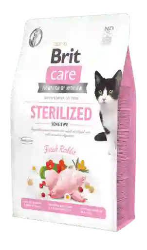 Brit Care Grain-free Feline Adulto Sterilized Sensitive Rabbit X 2 Kg