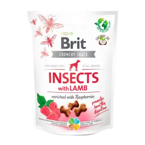 Brit Care Snacks Adulto Insectos With Lamb X 200 Gr